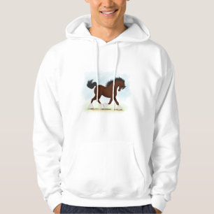 Veste À Capuche Baie Clydesdale Horse