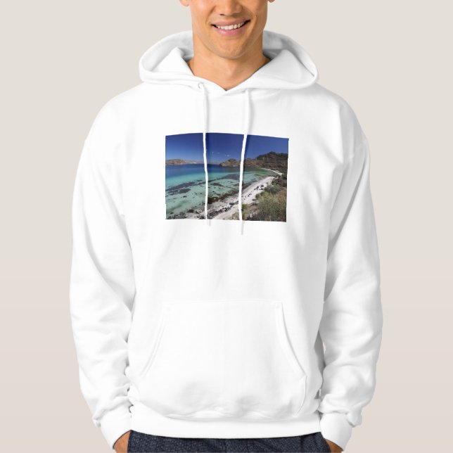 Veste À Capuche Baie de conception de Baja (Devant)