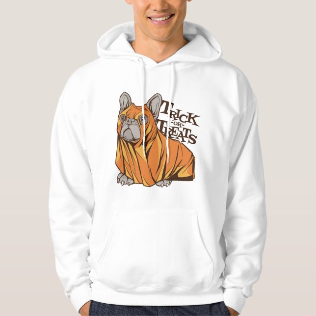 Veste À Capuche Balais Halloween (Devant)