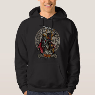 Veste À Capuche Baldur Mythologie Nordique Valhalla Viking Dieu No