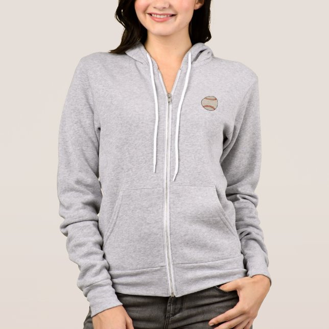 Veste À Capuche Balle de baseball (Devant)