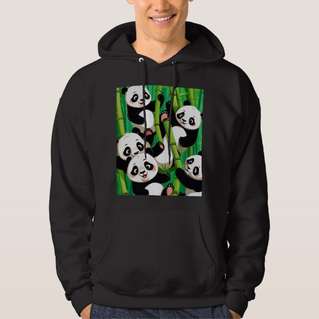 Veste À Capuche Bamboo Panda (Devant)