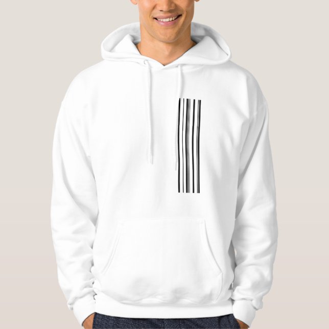 Veste À Capuche Bandes noires (Devant)