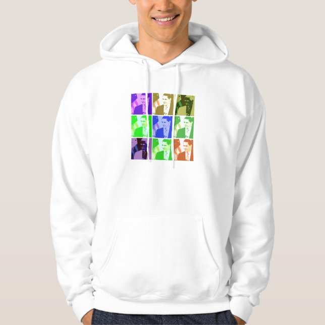 Veste À Capuche Barack Obama Pop Art (Devant)