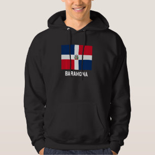 Veste À Capuche Barahona République dominicaine Drapeau Emblem Esc