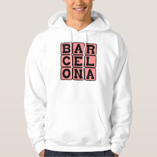 Veste À Capuche Barcelone, Ville en Espagne