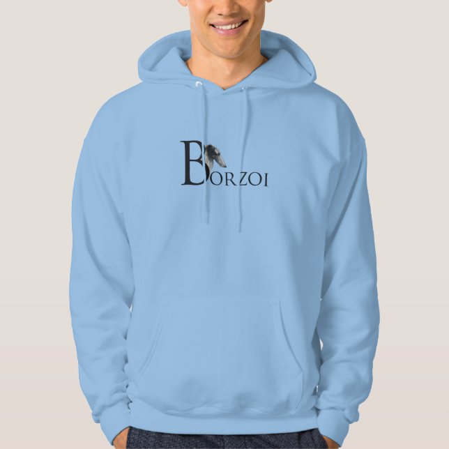 Veste À Capuche Barzoï (Devant)