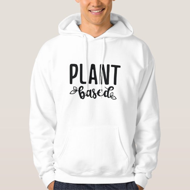 Veste À Capuche Basé sur le plante (Devant)