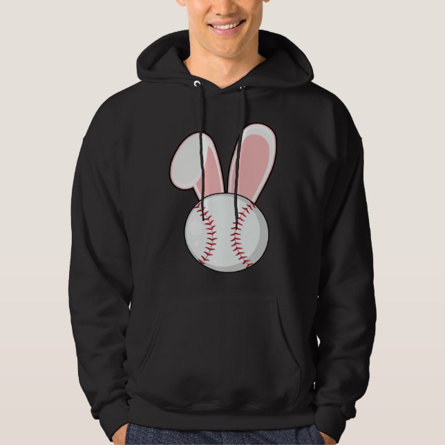 Veste À Capuche Baseball Bunny Easter  Kids Boys Toddler (Devant)