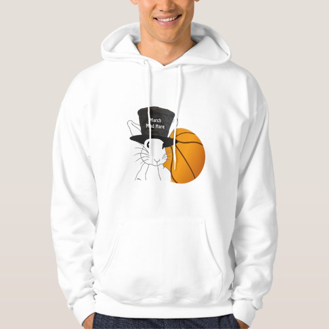 Veste À Capuche Basket-ball March Mad Hare (Devant)