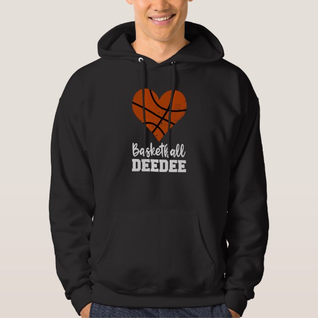 Veste À Capuche Basketball Deedee Basketball Heart Grandma Dee Dee (Devant)