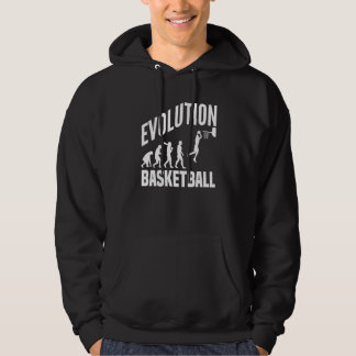 Veste À Capuche Basketball Evolution From Monkey To Men BBall Dunk