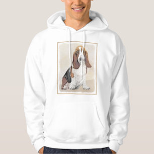 Veste À Capuche Basset Hound Peinture - Cute Original Chien Art