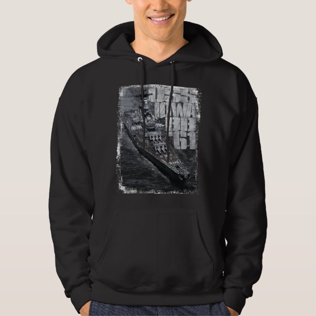 Veste À Capuche Bataillon Iowa (Devant)