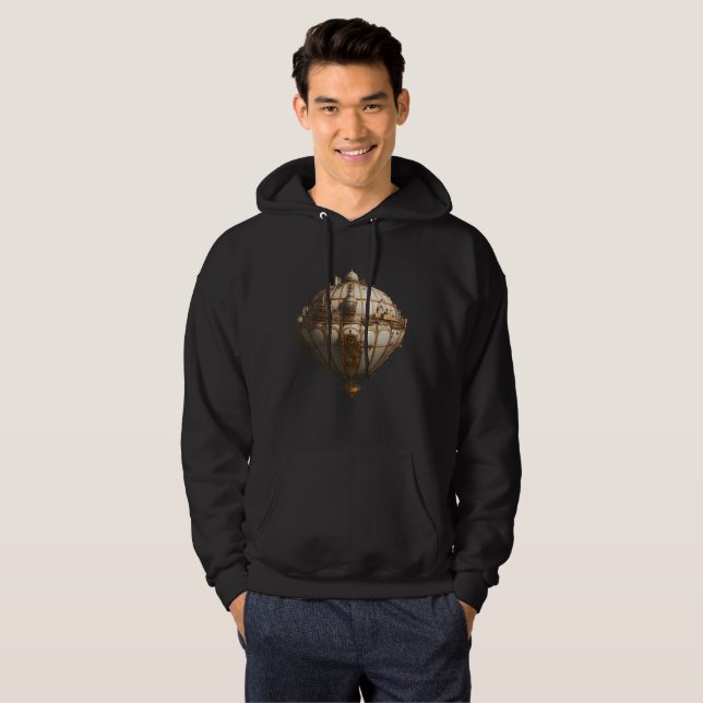 Veste À Capuche Bateau SteamPunk (Devant entier)