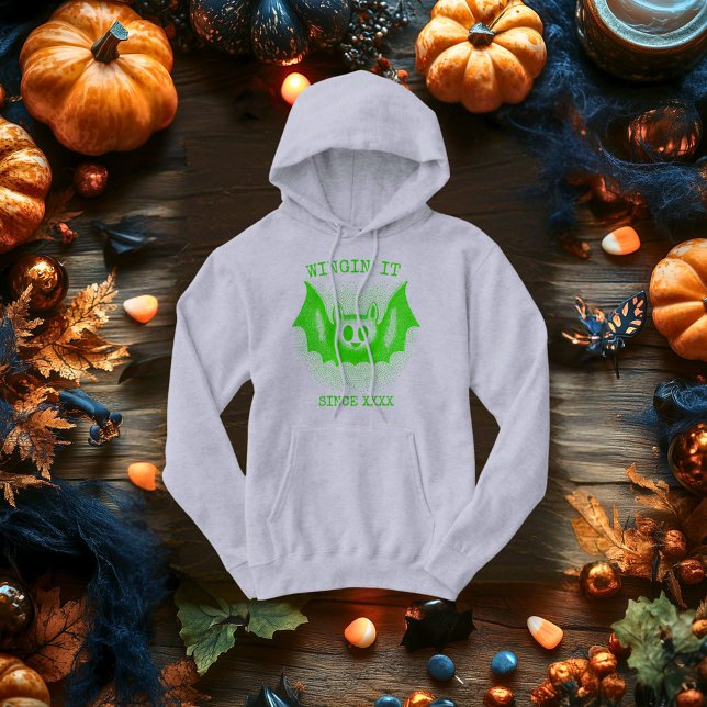 Veste À Capuche Batterie rétro volante - Halloween à demi-teinte V (Créateur téléchargé)