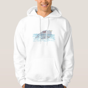Veste À Capuche Battle Horn-Whale