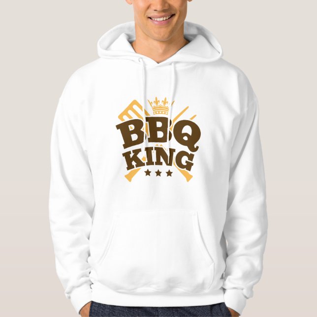 VESTE À CAPUCHE BBQ KING (Devant)