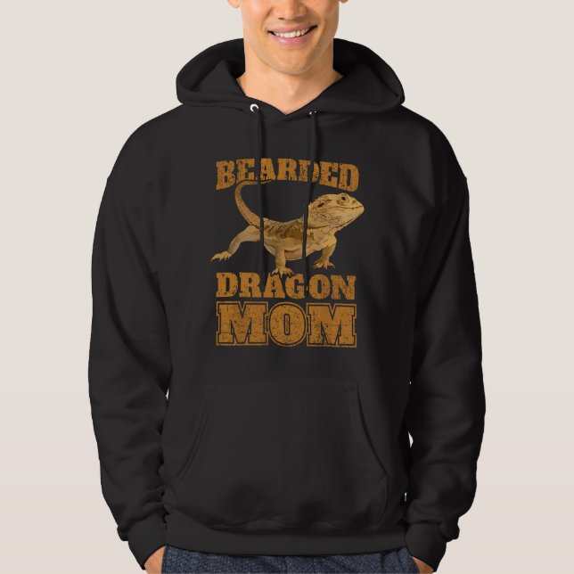 Veste À Capuche Bearded Dragon Mom (Devant)