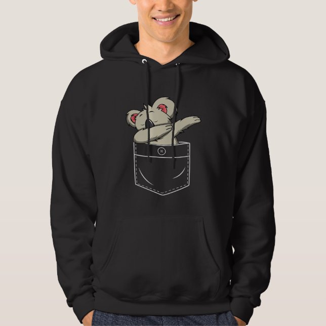Veste À Capuche Beau Dabbing Koala Ours En Poche Garçons Filles Da (Devant)