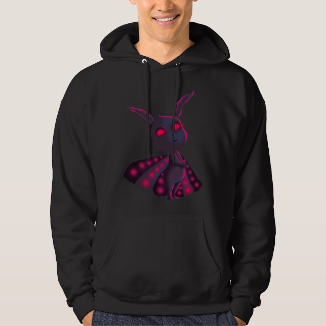 Veste À Capuche Bébé Cryptide Mothman Folklore (Devant)
