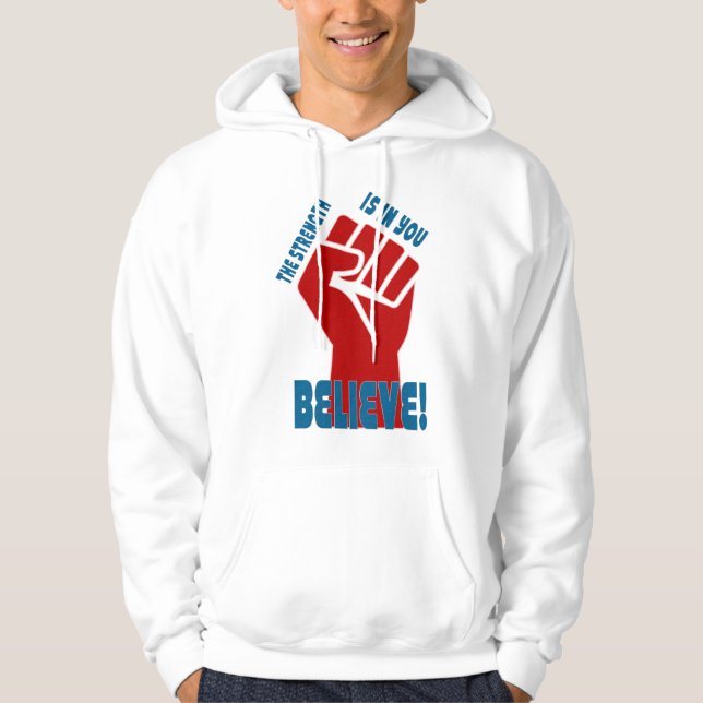 Veste À Capuche Believe in Workers Power Union Design (Devant)