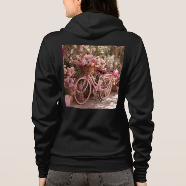 Veste À Capuche Bella+Canvas Full-Zip Hoodie (Dos)