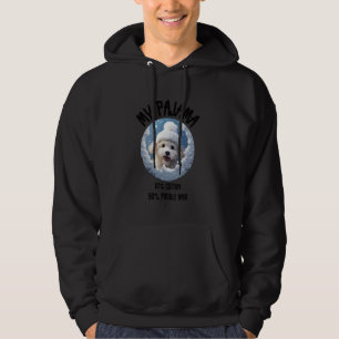Veste À Capuche Belle canicule de Noël - Drôle conception chien po