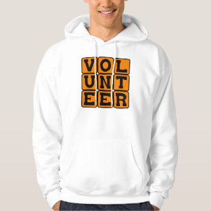 Veste À Capuche Bénévole, Dévoué de Temps et d'Effort.png