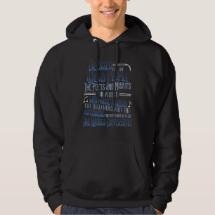 Veste À Capuche Béni Soient Les Gens Bizarres Les Poètes Artiste 1