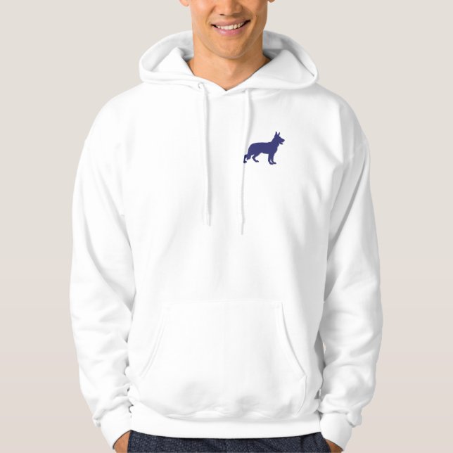 Veste À Capuche Berger allemand (Devant)