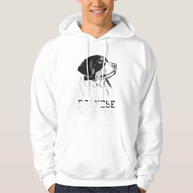 Veste À Capuche Bernois Montagne Montre Moi Ton (Devant)