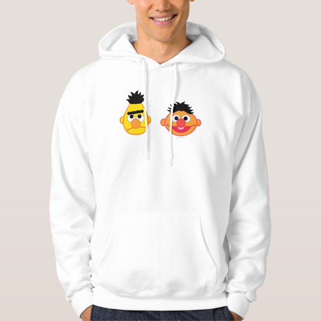 Veste À Capuche Bert & Ernie Émojis (Devant)