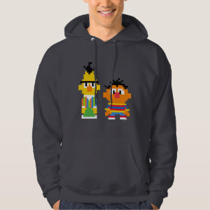 Veste À Capuche Bert et Ernie Pixel Art