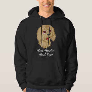 Veste À Capuche Best Doodle papa Ever Goldendoodle Pour père pères