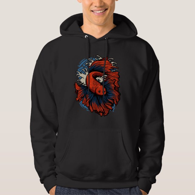Veste À Capuche Betta Fish 37 (Devant)