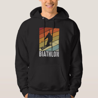 Veste À Capuche Biathlon rétro sports d'hiver biathlète skieur mon