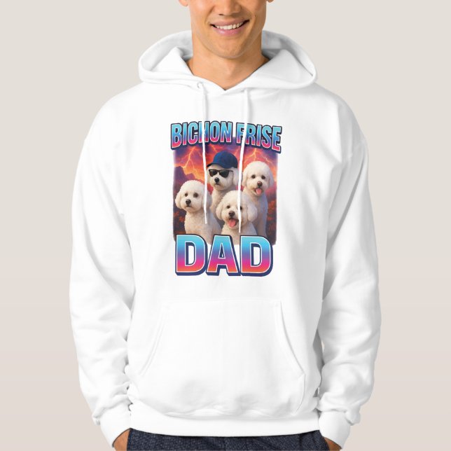 Veste À Capuche Bichon frisé (Devant)