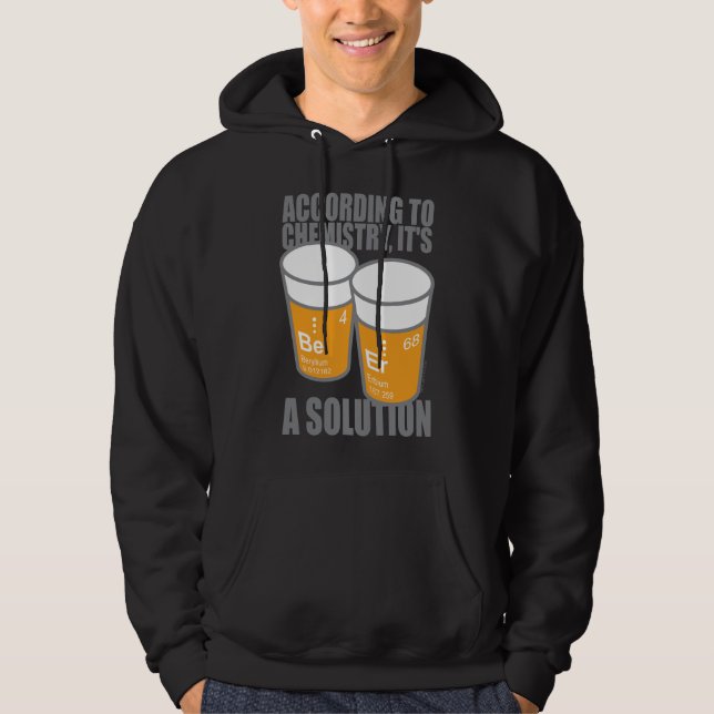 VESTE À CAPUCHE BIÈRE (Devant)