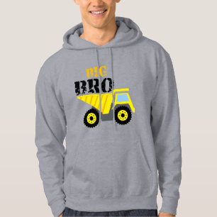 Veste À Capuche Big Bro Construction Camion à vidange jaune
