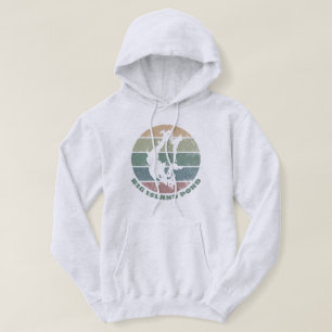 Veste À Capuche Big Island Pond NH Emblème de Lac Rétro Vintage