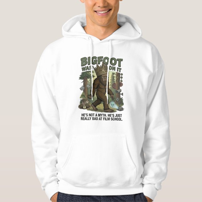 Veste À Capuche "Bigfoot : le décrocheur de l'école de cinéma" (Devant)