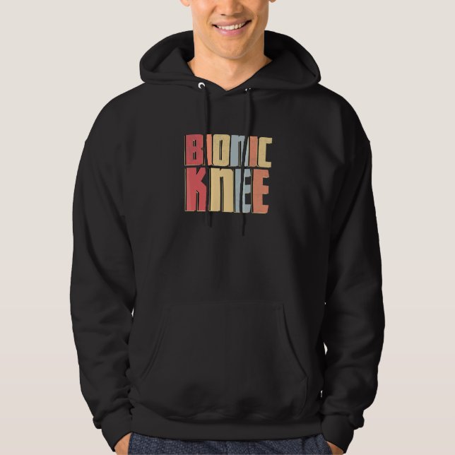 Veste À Capuche Bionic Knee Acl Chirurgie Knee Remplacement Post S (Devant)