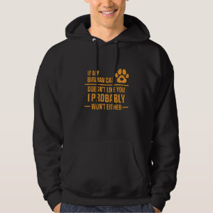 Veste À Capuche Birman n'aime pas