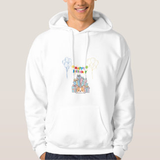 Veste À Capuche Birthday Invitation Colorful Fun Party Design