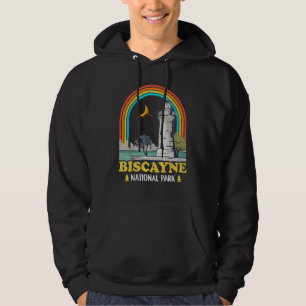 Veste À Capuche Biscayne National Park Vintage les années 70 80s C