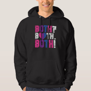 Veste À Capuche Bisexual Bi Pride Drapeau Les Deux