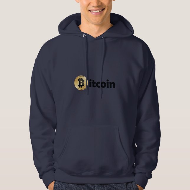 Veste À Capuche Bitcoin (Devant)