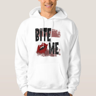 Veste À Capuche Bite me - Citation Cool - Halloween - Bat