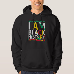 Veste À Capuche Black History Shirt I Am Black History